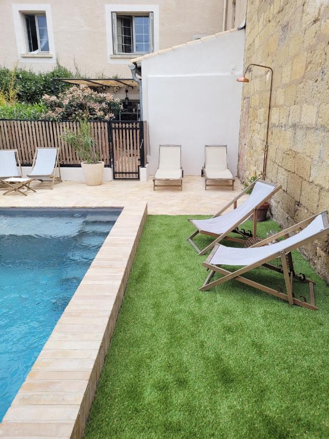 Pézenas Maison 1634 - Climatisation, Piscine, Parking, Centre Ville, Petit-Dejeuner Compris מראה חיצוני תמונה